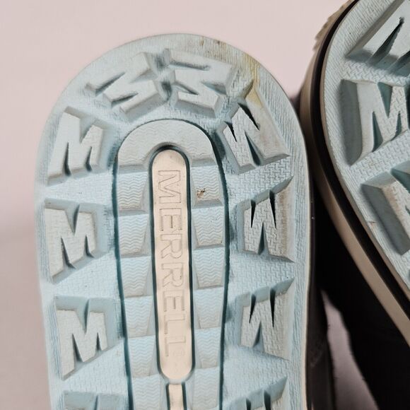 Merrell Heidi Waterproof Suede Sherpa Womens Snow Boot Winter Black 5 Size 36 - Picture 13 of 16